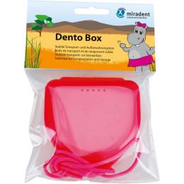 MIRADENT Zahnspangenbox Dento Box I pink 1 St.