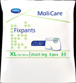MOLICARE Fixpants short leg Gr.XL 3 St