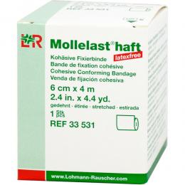 Ein aktuelles Angebot für MOLLELAST haft Binden latexfrei 6 cmx4 m weiss 1 St Binden Verbandsmaterial - jetzt kaufen, Marke Lohmann & Rauscher GmbH & Co. KG.