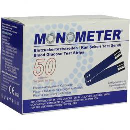 MONOMETER Blutzucker-Teststreifen P plasma-äquiva. 2 X 25 St Teststreifen