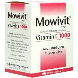 Mowivit Vitamin E 1000 50 St Kapseln