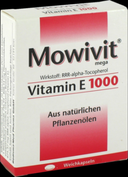 MOWIVIT Vitamin E 1000 Kapseln 100 St