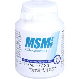 MSM 500 mg+Glucosamine Kapseln 90 St.