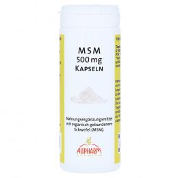 Ein aktuelles Angebot für MSM KAPSELN 500 mg 100 St Kapseln Nahrungsergänzungsmittel - jetzt kaufen, Marke Allpharm Vertriebs GmbH.