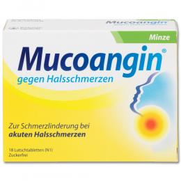 Ein aktuelles Angebot für Mucoangin Minze 20mg Lutschtabletten 18 St Lutschtabletten Halsschmerzen - jetzt kaufen, Marke A. Nattermann & Cie GmbH.