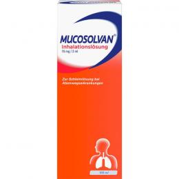 MUCOSOLVAN Inhalationslösung 15 mg Lsg.f.Vernebler 100 ml
