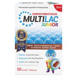 MULTILAC Darmsynbiotikum Junior Täfelchen 10 St Täfelchen