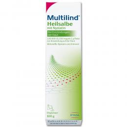 MULTILIND Heilsalbe mit Nystatin u. Zinkoxid 100 g Paste