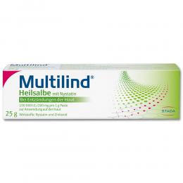 Ein aktuelles Angebot für MULTILIND Heilsalbe mit Nystatin u. Zinkoxid 25 g Paste Wundheilung - jetzt kaufen, Marke Stada Consumer Health Deutschland Gmbh.