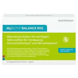 Ein aktuelles Angebot für MYBIOTIK BALANCE RDS 20x2 g Plv.+20 Kapseln 1 P Kombipackung Magen & Darm - jetzt kaufen, Marke nutrimmun GmbH.