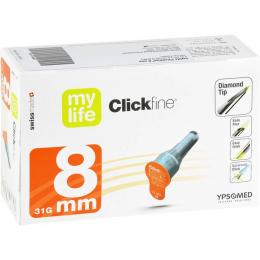 MYLIFE Clickfine Pen-Nadeln 8 mm 100 St.
