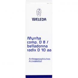 MYRRHA comp.D 8/Belladonna Radix D 10 aa Mischung 50 ml