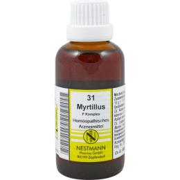 MYRTILLUS F Komplex 31 Dilution 50 ml