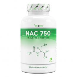 NAC - N-Acetyl L-Cystein 180 Kapseln mit je 750mg