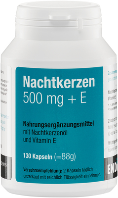NACHTKERZEN 500 mg+E Kapseln 88 g