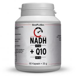 Ein aktuelles Angebot für NADH 20 mg+Q10 100 mg Kapseln 60 St Kapseln  - jetzt kaufen, Marke Sinoplasan Gmbh.