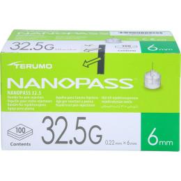 NANOPASS 32,5 Pen Kanüle 0,22x6 mm 100 St.