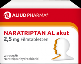 NARATRIPTAN AL akut 2,5 mg Filmtabletten 2 St