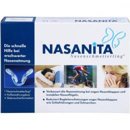 NASANITA Nasenschmetterling 1 St.