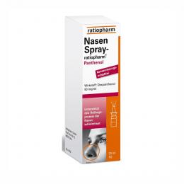 Nasenspray ratiopharm Panthenol 20 ml Nasendosierspray