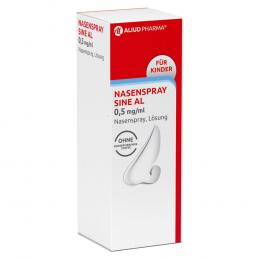 Ein aktuelles Angebot für NASENSPRAY sine AL 0,5 mg/ml Nasenspray für Kinder 10 ml Nasenspray Schnupfen - jetzt kaufen, Marke ALIUD Pharma GmbH.