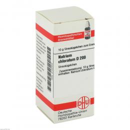 Ein aktuelles Angebot für Natrium Chloratum D260 10 g Globuli Naturheilmittel - jetzt kaufen, Marke DHU-Arzneimittel GmbH & Co. KG.
