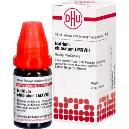 NATRIUM CHLORATUM LM XVIII Dilution 10 ml