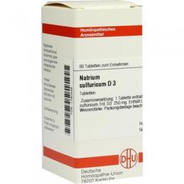 NATRIUM SULFURICUM D 3 Tabletten 80 St