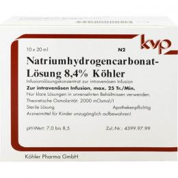 NATRIUMHYDROGENCARBONAT-Lösung 8,4% Köhler 200 ml