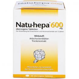 NATU HEPA 600 mg überzogene Tabletten 100 St.