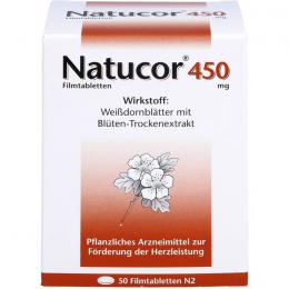 NATUCOR 450 mg Filmtabletten 50 St.