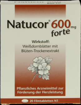 NATUCOR 600 mg forte Filmtabletten 20 St