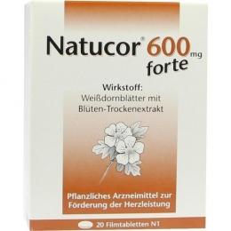 NATUCOR 600 mg forte Filmtabletten 20 St.