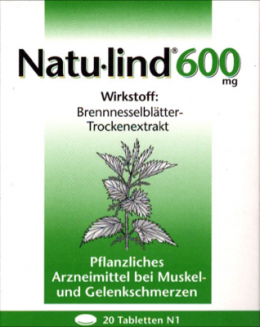 NATULIND 600 mg berzogene Tabletten 20 St