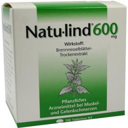 Natulind 600 mg überzogene Tabletten 100 St Überzogene Tabletten