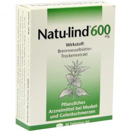 Natulind 600 mg überzogene Tabletten 20 St Überzogene Tabletten