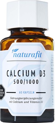 NATURAFIT Calcium D3 500/1.000 Kapseln 55.1 g