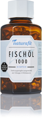 NATURAFIT Fischl 1000 mg Kapseln 112 g