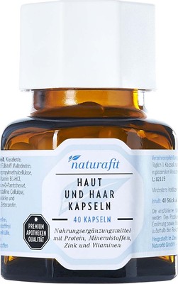 NATURAFIT Haut und Haarkapseln 14.9 g