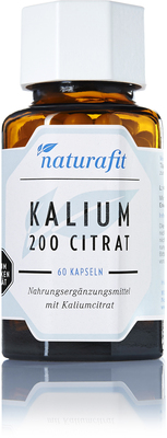 NATURAFIT Kalium 200 Citrat Kapseln 53.4 g