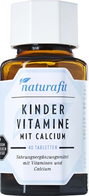 NATURAFIT Kindervitamine m.Calcium Lutschtabletten 80 g