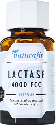 NATURAFIT Lactase 4.000 FCC Kapseln 25.8 g