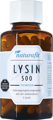 NATURAFIT Lysin 500 Kapseln 89.8 g