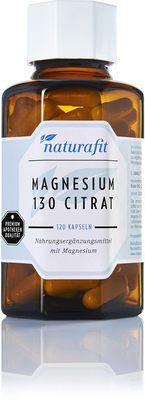 NATURAFIT Magnesium 130 Citr Kapseln 115 g