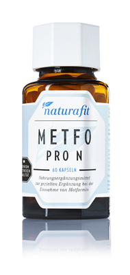 NATURAFIT Metfo Pro N Kapseln 53.1 g