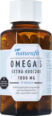NATURAFIT Omega-3 extra 400/200 Kapseln 110.7 g