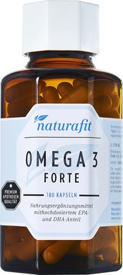 NATURAFIT Omega-3 forte Kapseln 124 g