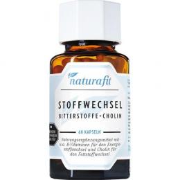 NATURAFIT Stoffwechsel Bitterstoffe+Cholin Kapseln 60 St.