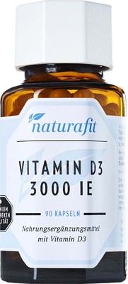 NATURAFIT Vitamin D3 3.000 I.E. Kapseln 26.1 g