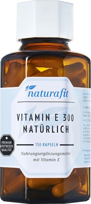 NATURAFIT Vitamin E 300 natrlich Kapseln 53.2 g